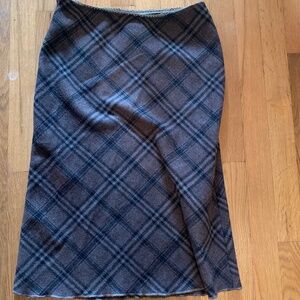 Unif plaid skirt